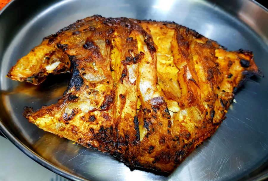 Grilled Tandoor Pomphret 