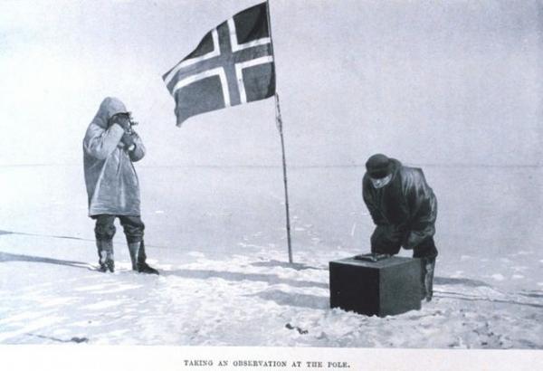 Amundsen at South pole.jpg