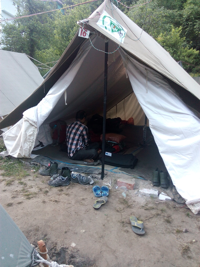 005-Our tent no 16 at Kasol Base camp.jpg