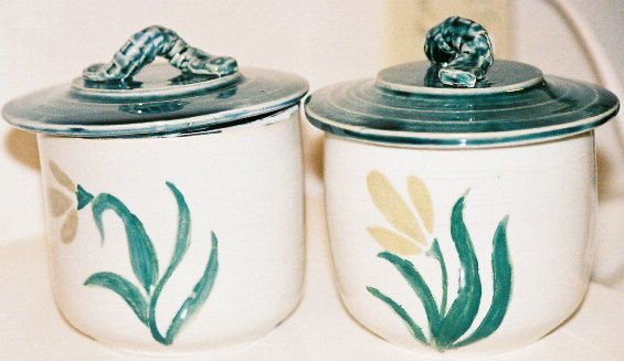 Sugar and Tea pots